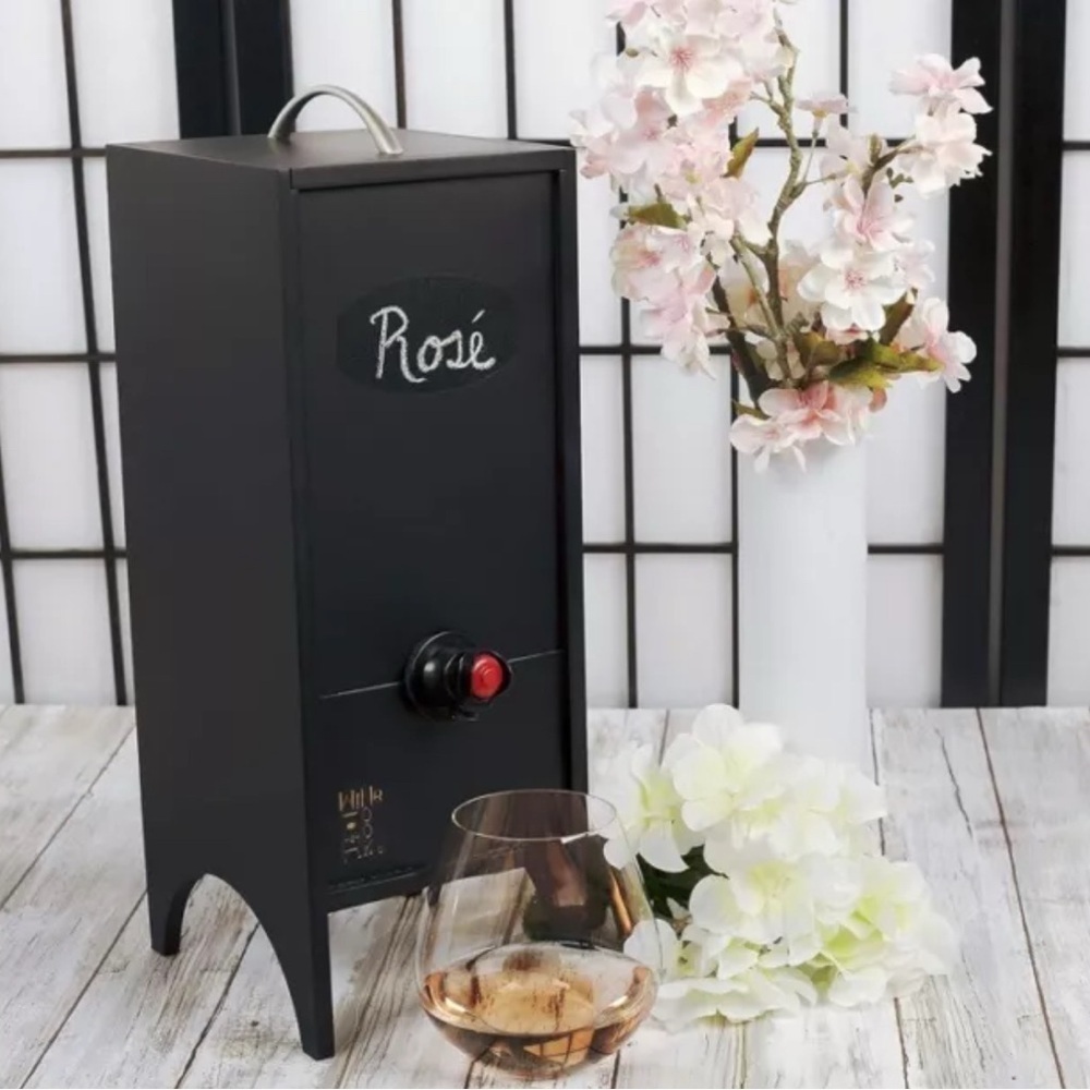 Wine Nook Decorative 3Liter Box Wine Cocktail Beverage Party Event Dispenser New - Picture 1 of 5